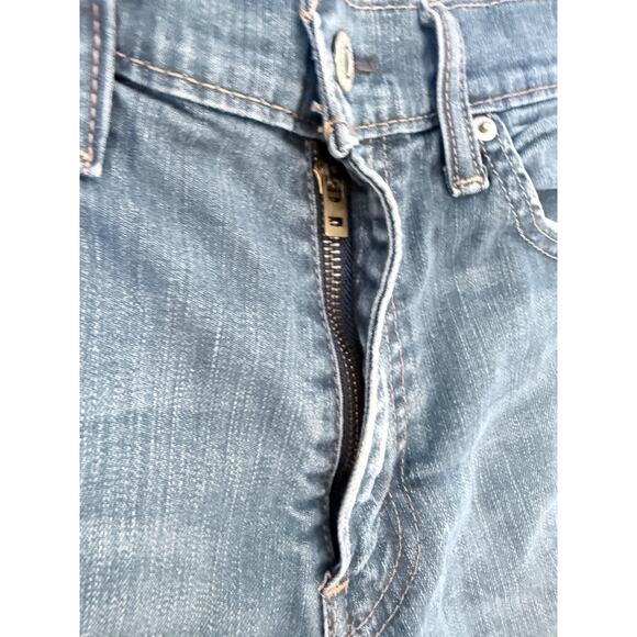 Levi's 511 Men's Slim Fit Straight Jeans 34x32 Blue Denim Size W34 L31 Zip Close - Picture 3 of 10